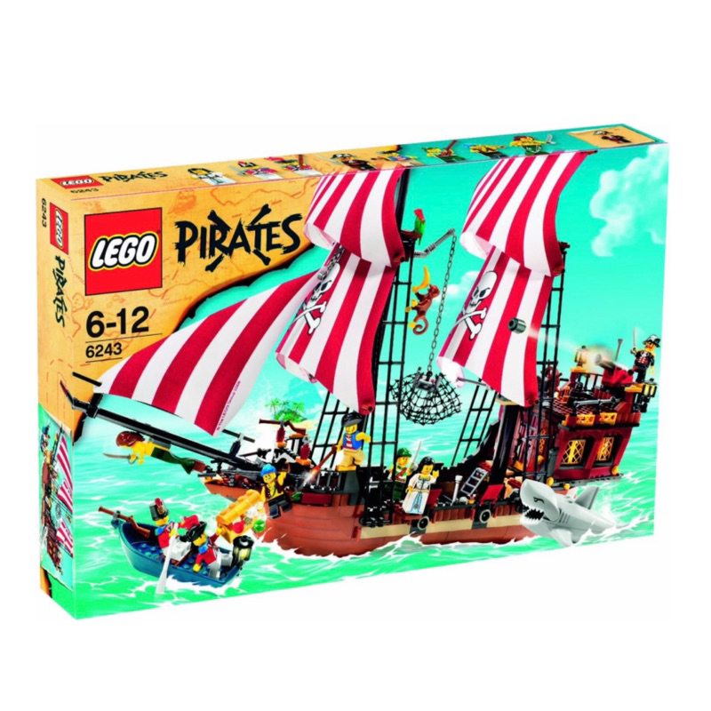 LEGO Pirates 6243 Brickbeard's Bounty | Shopee Singapore