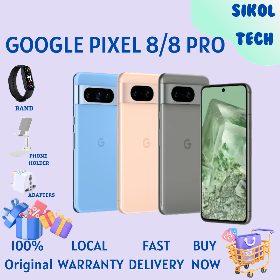 Google Pixel 8 with 6.2″ display and Pixel 8 Pro with 6.7″ display