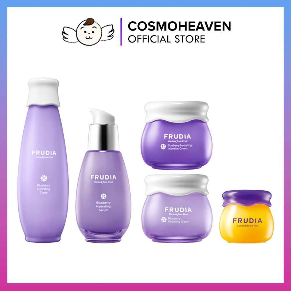  FRUDIA Blueberry Hydrating Toner Serum Cream Intensive Cream 