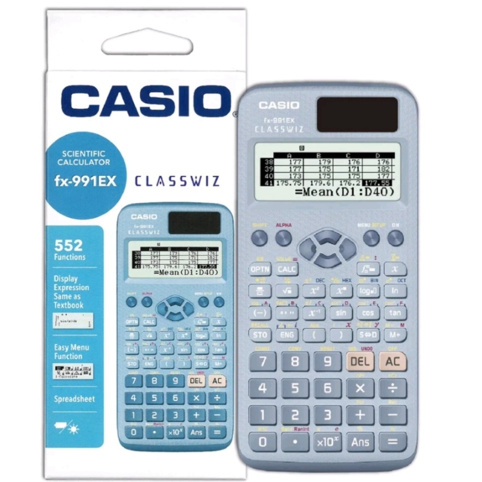 Casio Scientific Calculator FX-991EX-BU Blue