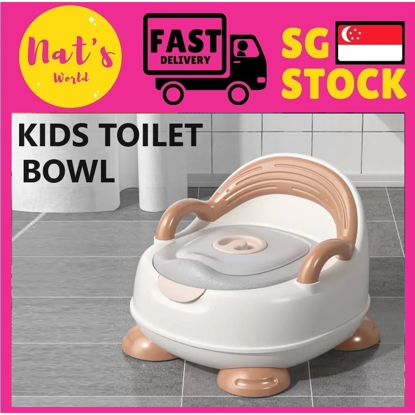 baby Training Potty Seat with Handles Adjustable Toddler Toilet