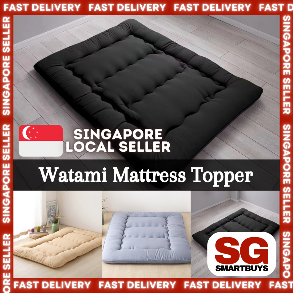 NO.1 LOCAL SELLER ★ JAPANESE WATAMI MATTRESS TOPPER PROTECTOR SOFT