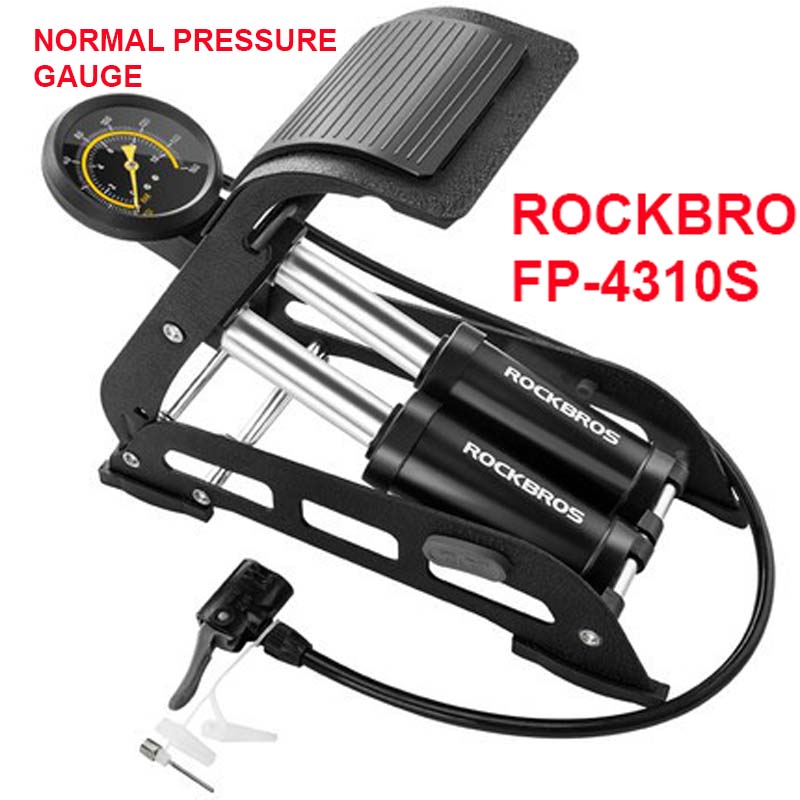 Foot pump for bike sale