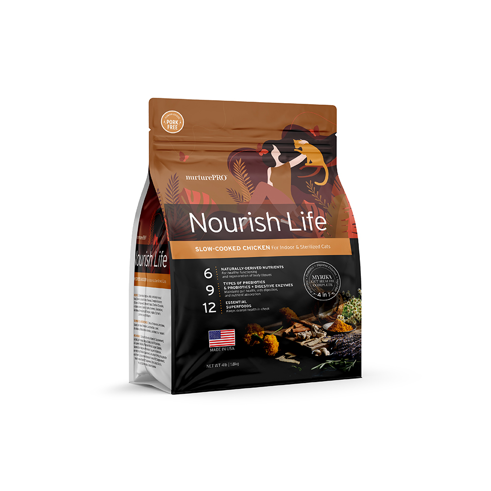 Nurture Pro Nourish Life Chicken Formula For Mature Cat Dry Cat Food Sizes Shopee Singapore