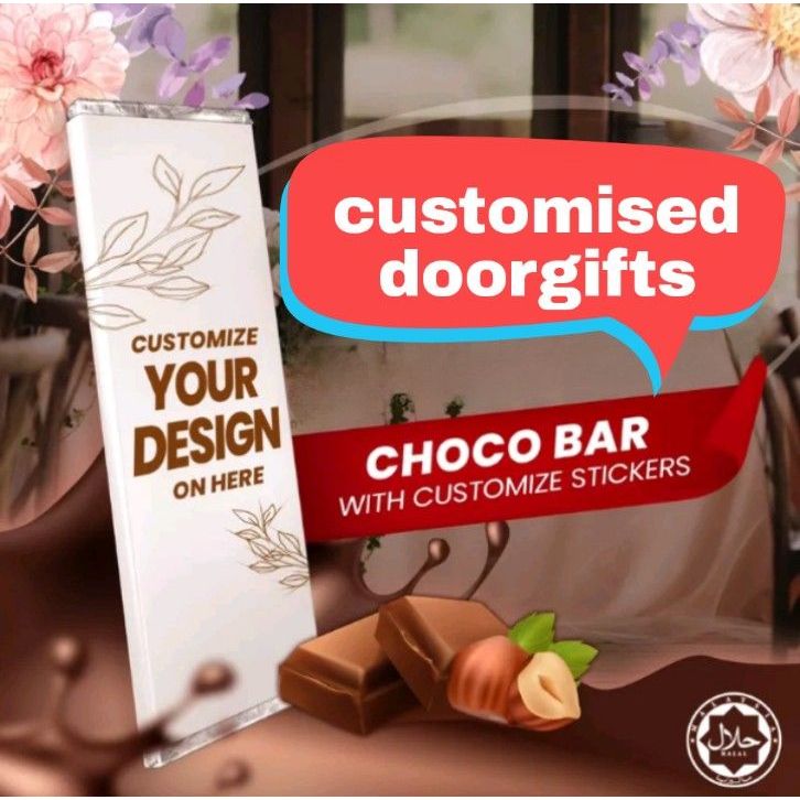 Customised Wedding/Christmas/ Birthday door gifts / HALAL MADE