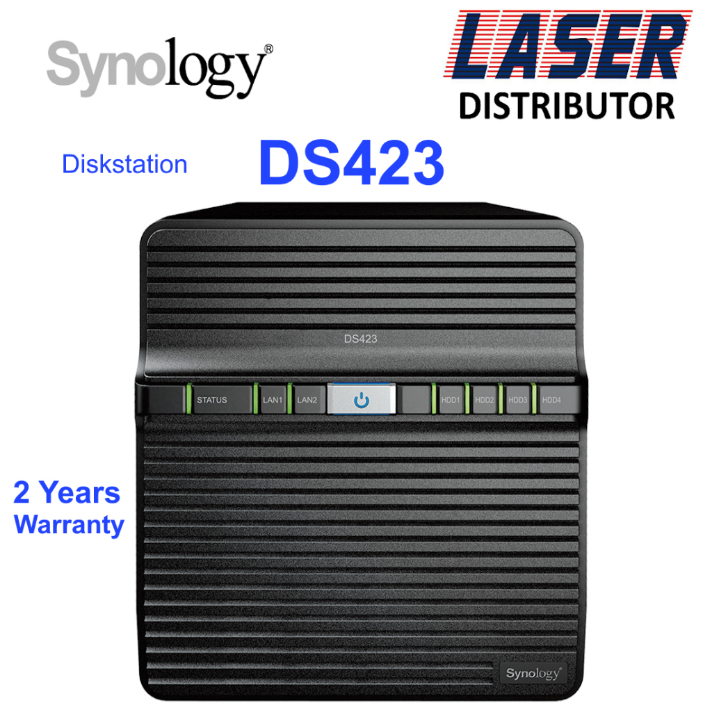 Synology Diskstation DS423 4 Bay NAS | Shopee Singapore