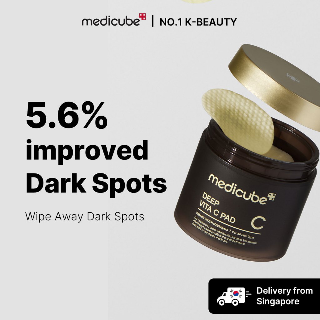 [medicube Official] Deep Vita C Pad | Shopee Singapore