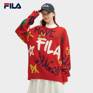 Fila red sweater store
