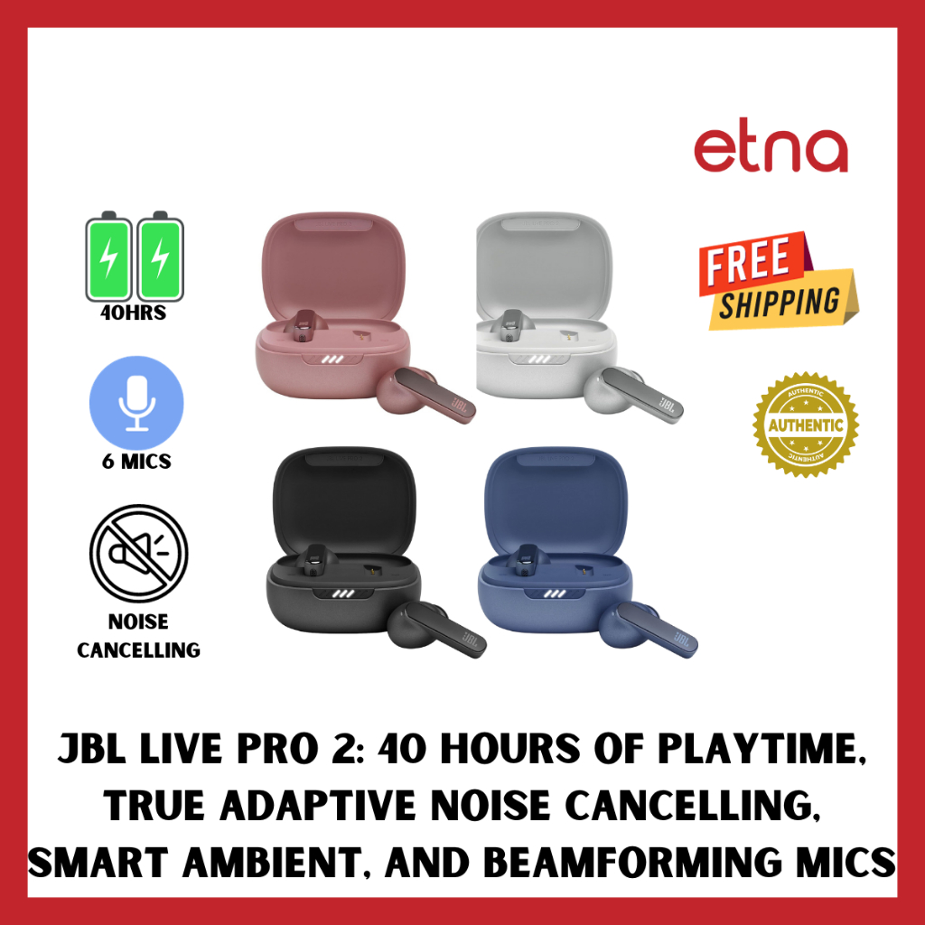JBL Live Pro 2 Noise-Canceling True Wireless JBLLIVEPRO2TWSUAM