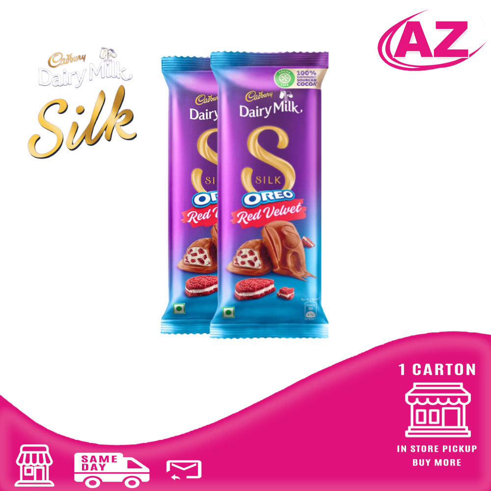 Cadbury Dairy Milk Silk Oreo Red Velvet, 130g Shopee Singapore
