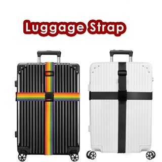 2x Adjustable Travel Luggage Suitcase Straps Belts Tie Secure Safety  Baggage Bag