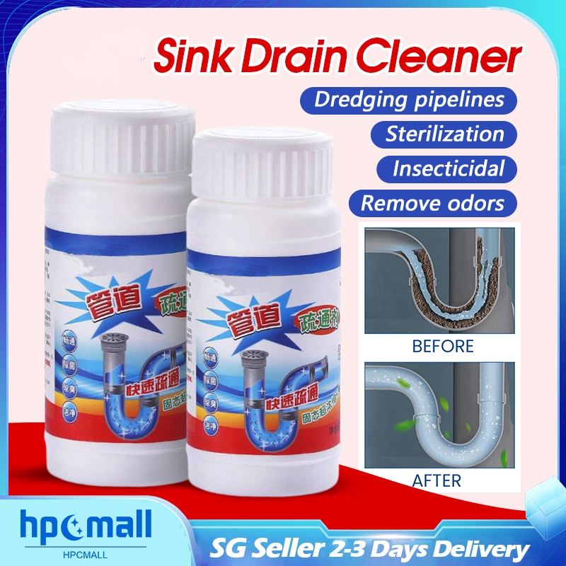 【SG Stock】Sink Drain Cleaner Drain Clog Remover Toilet Blockage Cleaner