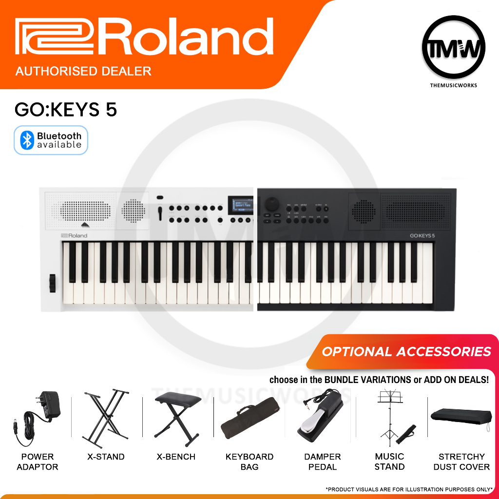 Roland GO:KEYS 5 本体 白 Roland ローランド / GOKEYS5-WH (GO:KEYS 5