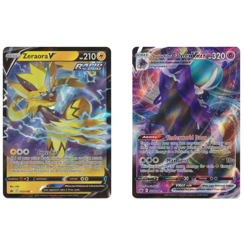 Zeraora V TG16/TG30 Rapid Strike shiny Alternative Full Art - Myboost X Epée et Bouclier 12 Tempête Argentée - Box of 10 French Pokemon cards