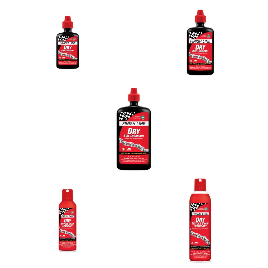 Finish Line Dry Bike Chain Lubricant Ceramic Technology For Bicycle ...