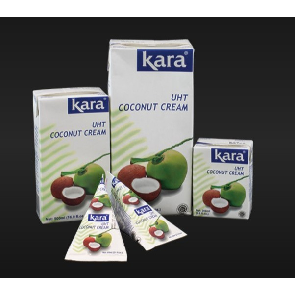 KARA UHT COCONUT CREAM 200ML/ 500ML/ 1L | Shopee Singapore