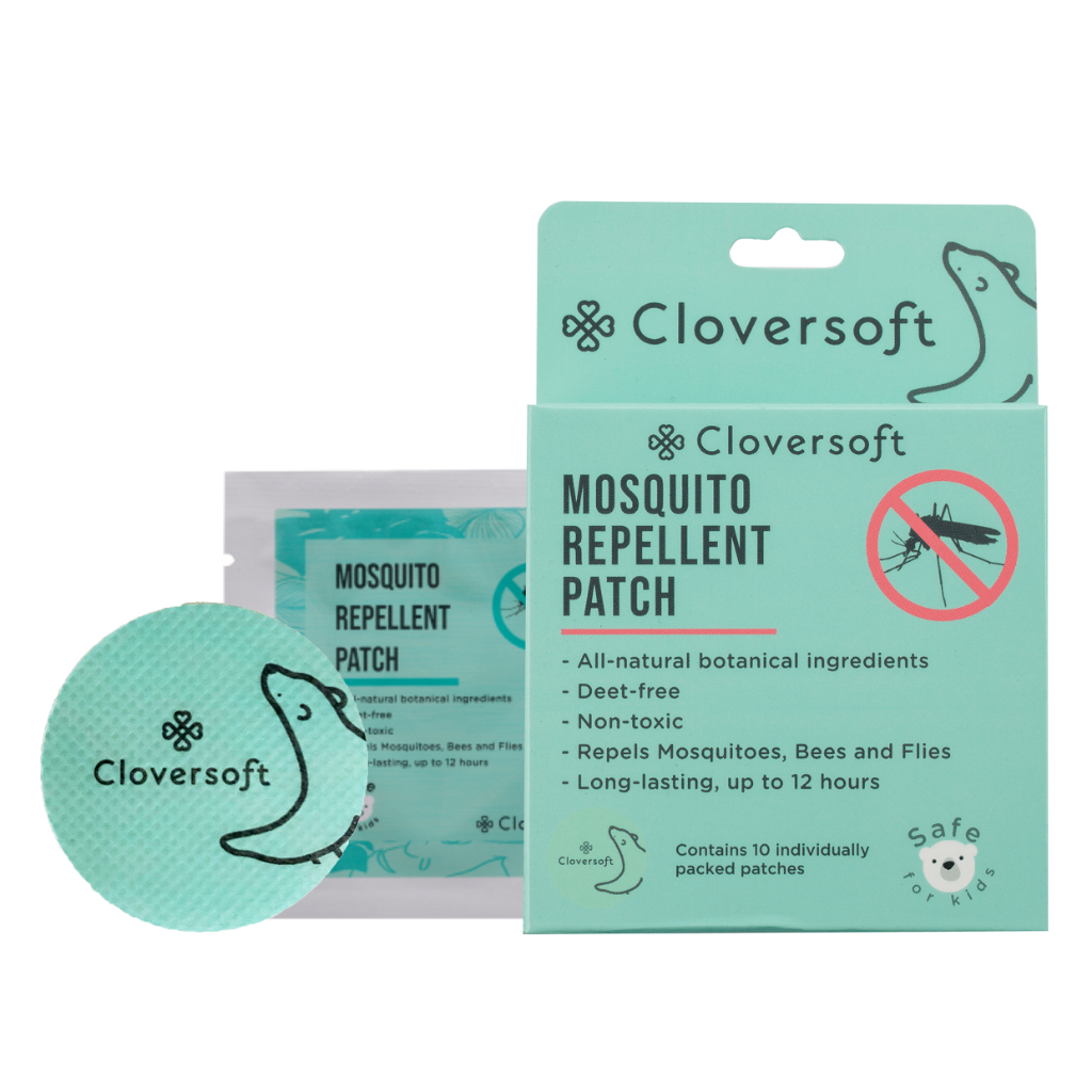 Cloversoft Mosquito Patch And Garden Insects Repellent Patch 10 Patches ...