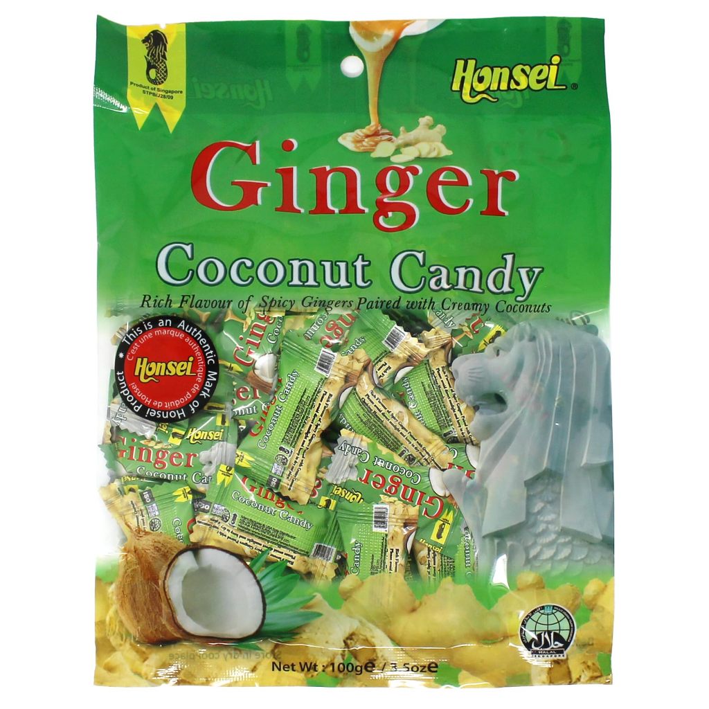 Honsei Ginger Coconut Candy | Shopee Singapore