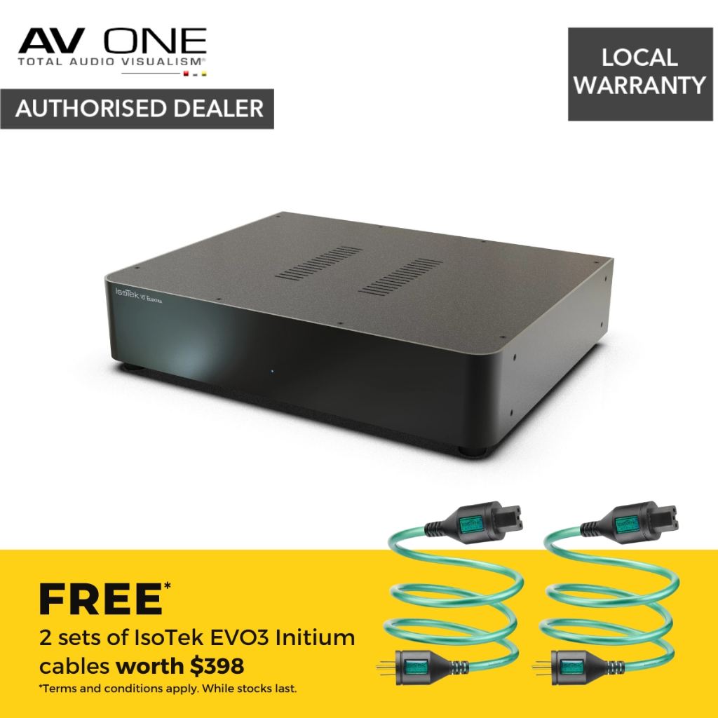 IsoTek V5 Elektra 6way Power Conditioner AV One Authorised Dealer/Official Product/Warranty
