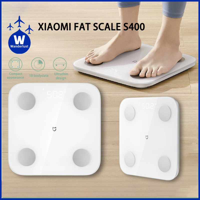 2023 Xiaomi Mijia Smart Body Fat Scale S400 Digital Bathroom Weight