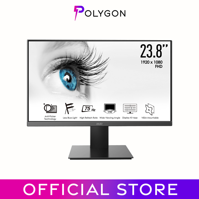 MSI PRO MP241X 24" MONITOR | FHD 75Hz | Shopee Singapore
