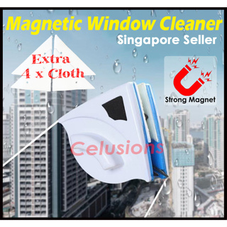 The Glider Magnetic Window Cleaner Microfiber Cloth