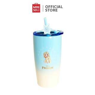 470ml Disney Frozen Children's Cup with A Straw Fall Portable Water Jug  Cute Water Bottle Bpa