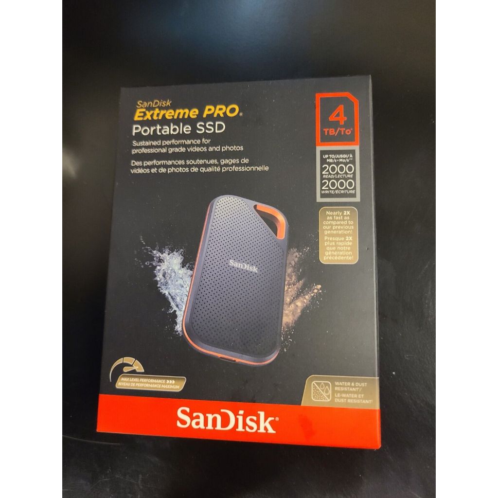 Sandisk extreme pro on sale portable ssd 500gb