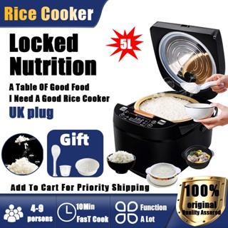 Low Sugar Rice Cooker 5L Large Capacity 4-8 People Intelligent  Multi-Functional Household 3L Rice