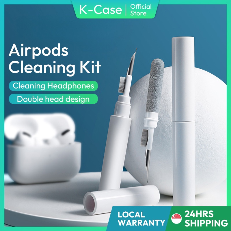 SG] Original Cleaner Kit for Airpods Cleaning Pen Brush Bluetooth