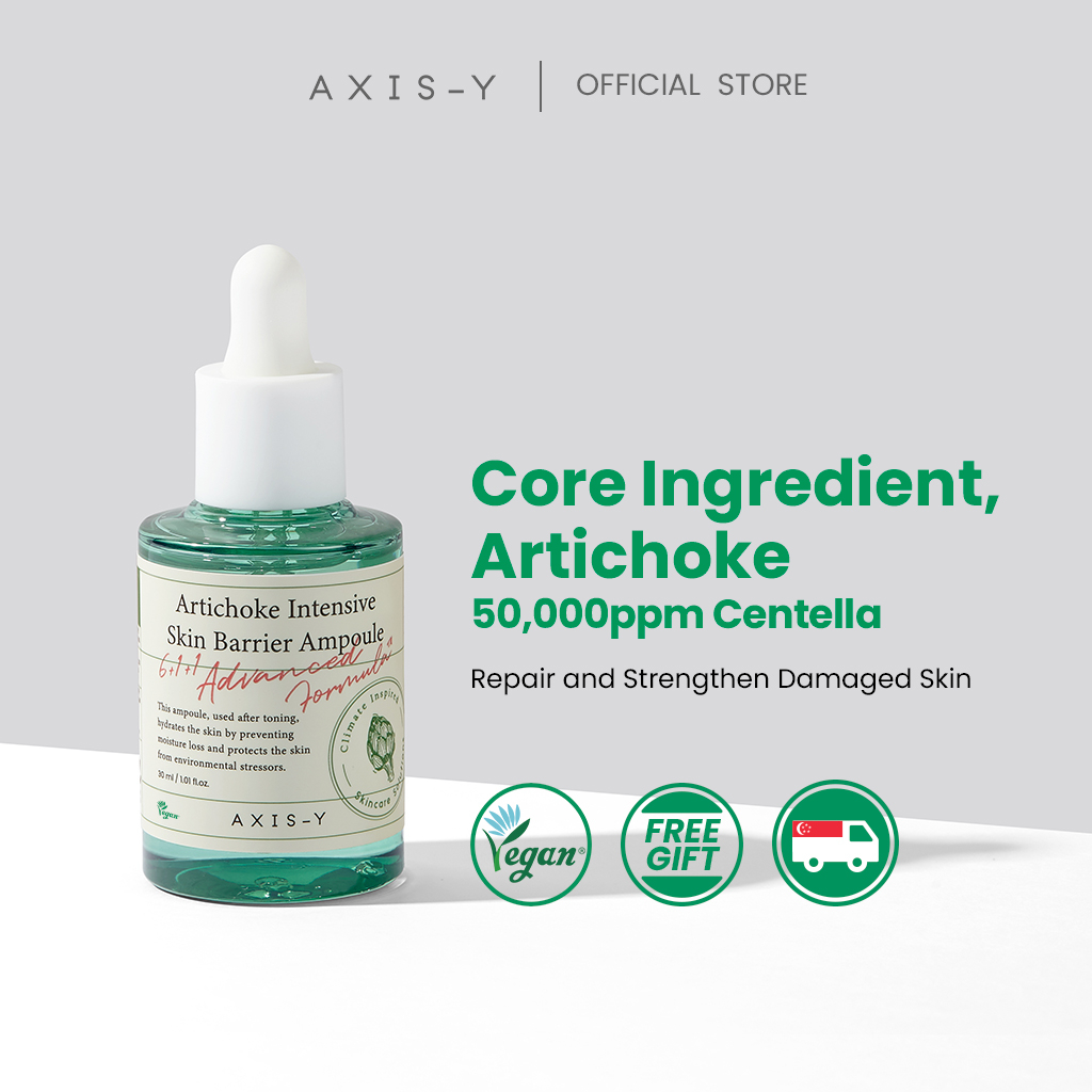 [AXISY OFFICIAL] Artichoke Intensive Skin Barrier Ampoule Shopee