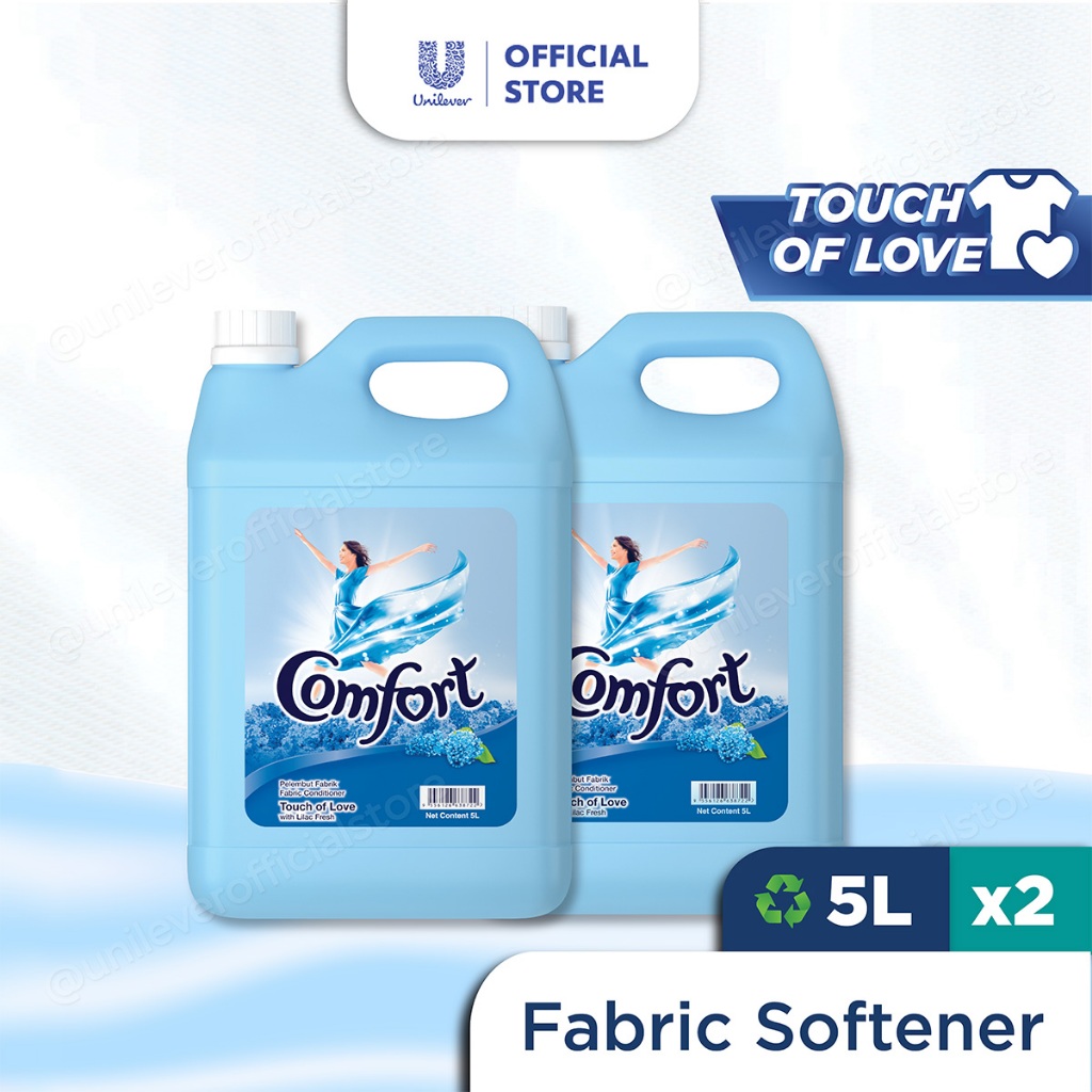 [Bundle of 2] Comfort Regular Fabric Softener 5L | Shopee Singapore