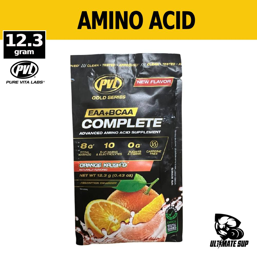 PVL Gold Series EAA + BCAA Complete, BCAA & LArginine, Essential Amino