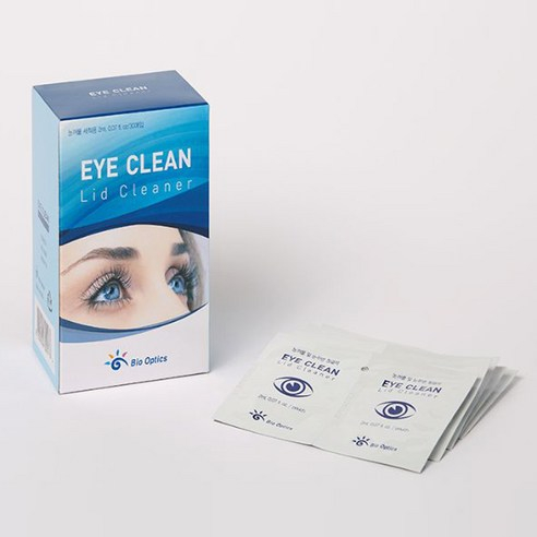 [Bio Optics] Eye Clean Lid Cleaner 30p (60ml) / Eyelid cleanser / Made ...
