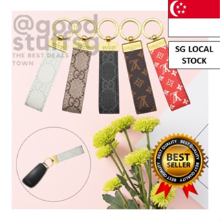 Cute Flowers Luxury Real Leather Key Chain Universal - China Car