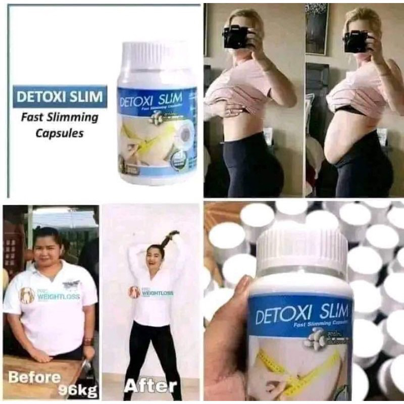 SG INSTOCKS] Detoxi Slim Slimming Capsule | Shopee Singapore