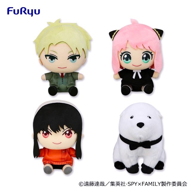 16CM CUTE Japan FuRyu SPY x FAMILY Forger Family Anya Loid Yor Bond ...