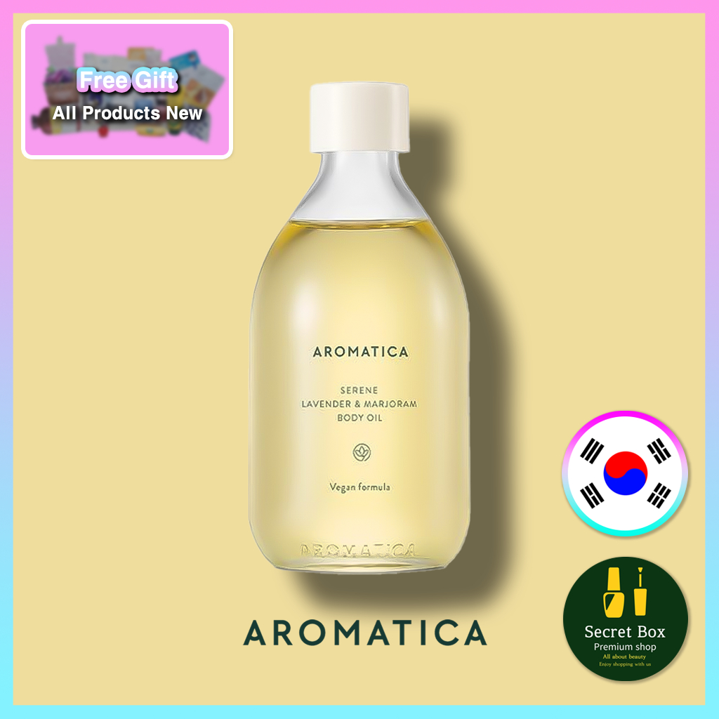Aromatica Serene Premium Body Oil Lavender & Marjoram100ml Shopee