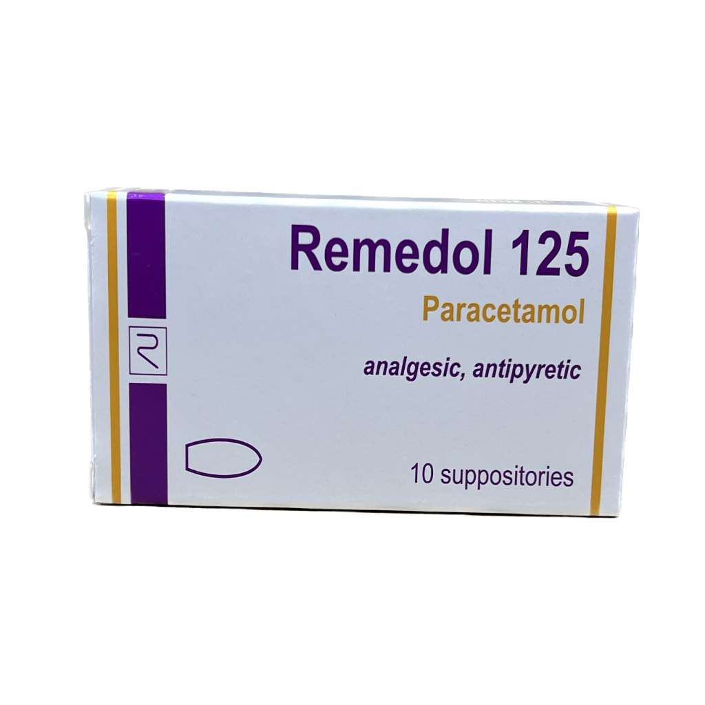 Remedol 125mg Suppositories 10's | Shopee Singapore