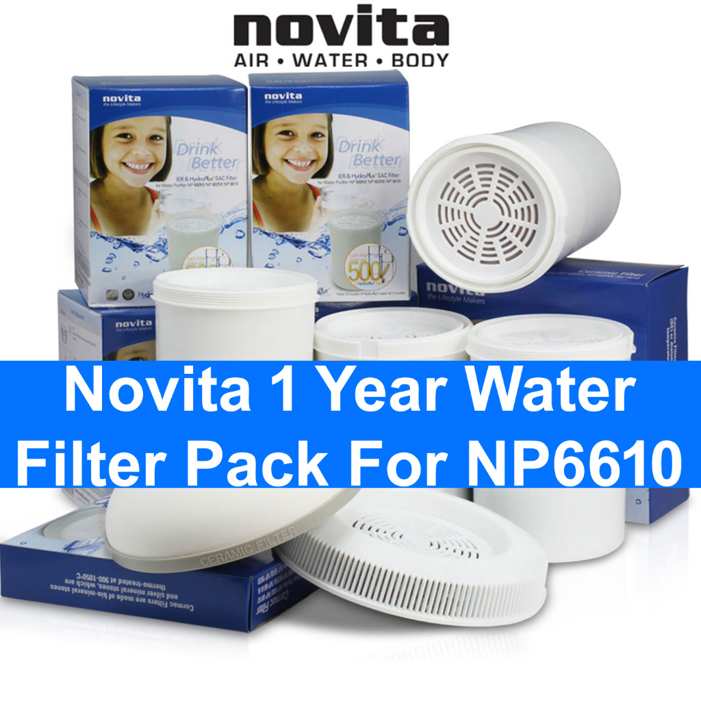 [Water Filter] Novita Filter Set For NP6610 (12 Months Pack) Shopee