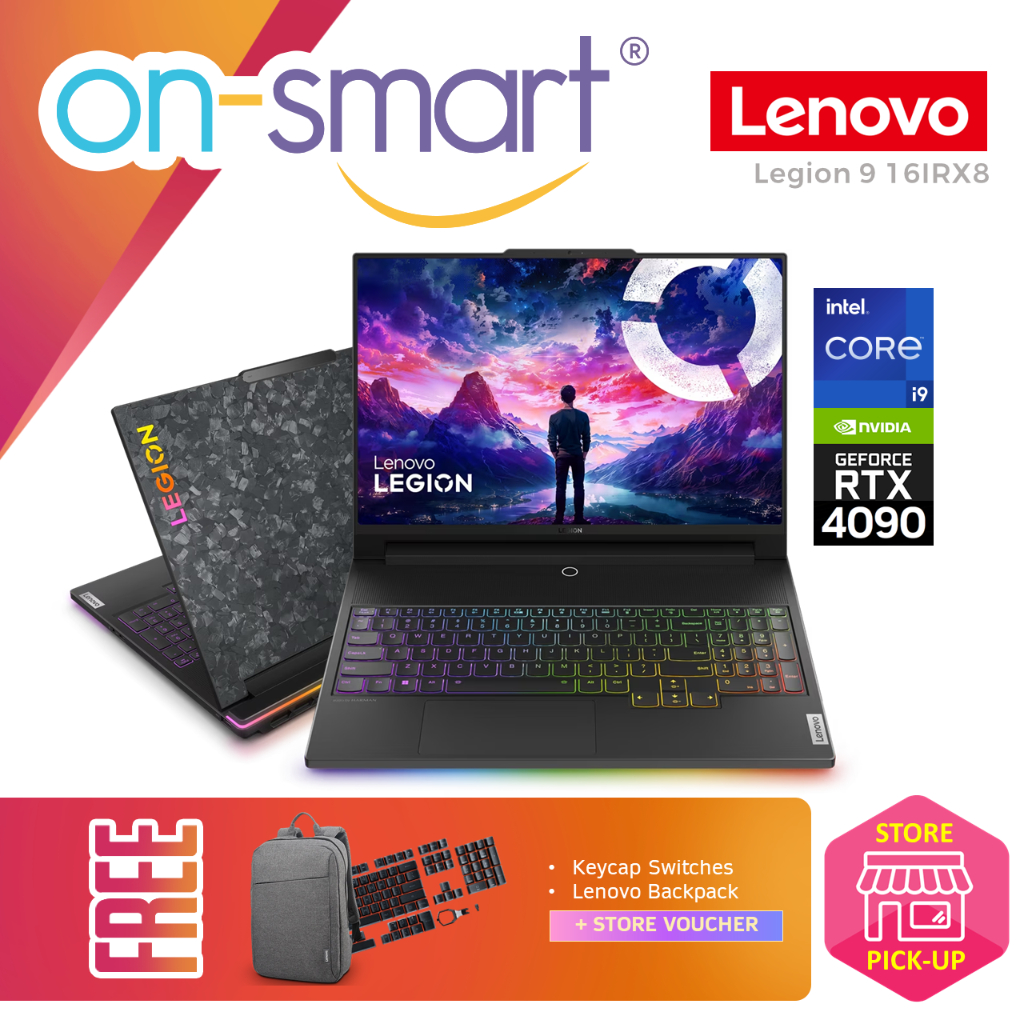 Lenovo Legion 9 | Intel Core i9-13980HX | 64GB RAM 2TB SSD | Nvidia RTX ...