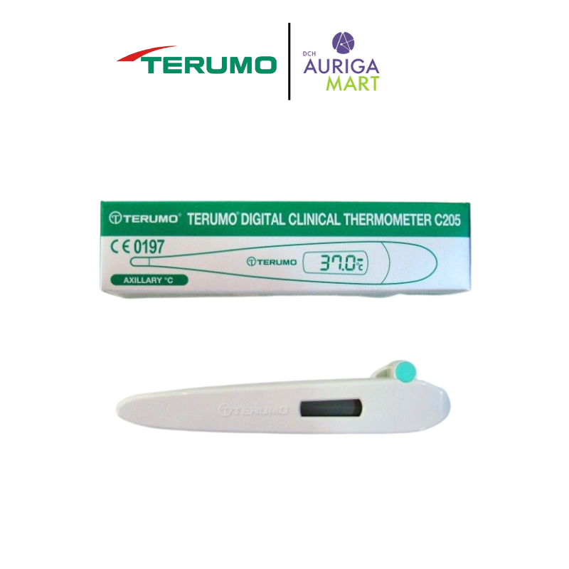Terumo Digital Thermometer Axillary (Armpit) 1 S ET C205S 1 Year Wrranty Aurigamart Official
