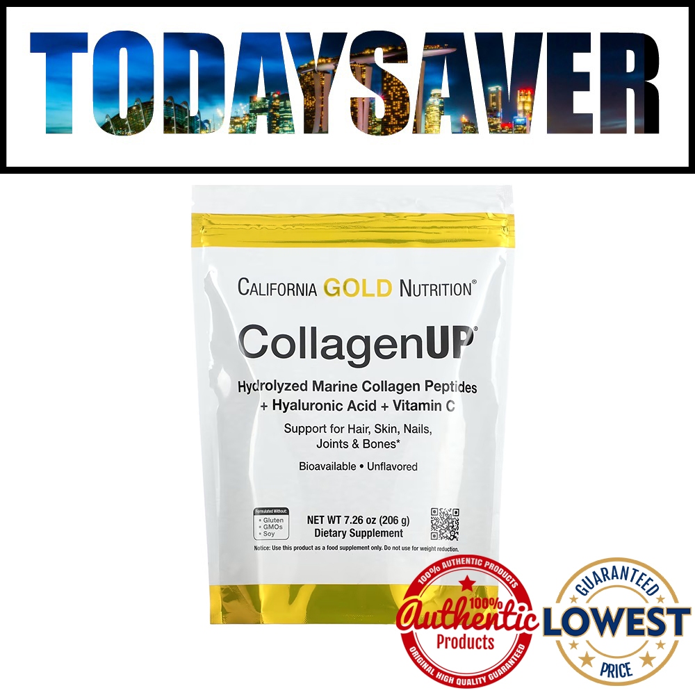(41 Days Supply) California Gold Nutrition CollagenUP Hydrolyzed Marine