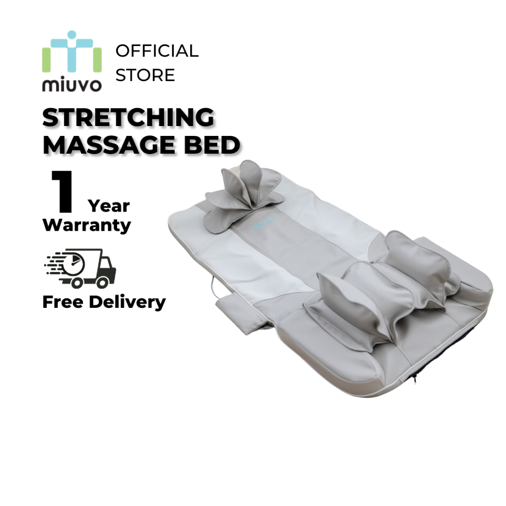 Full Body Massage Bed, Stretching Massager with Heat, Stretchpad