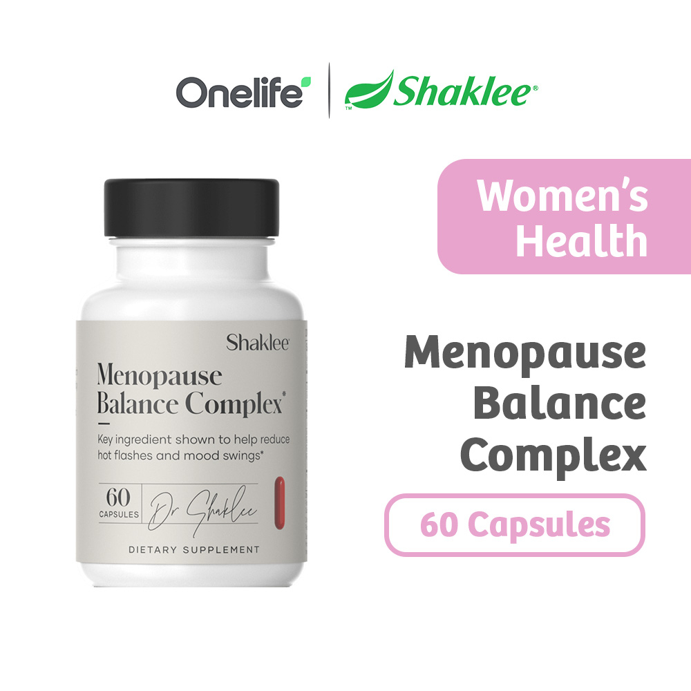 Shaklee +Women Menopause Balance Complex 60 Capsules Reduce Mood