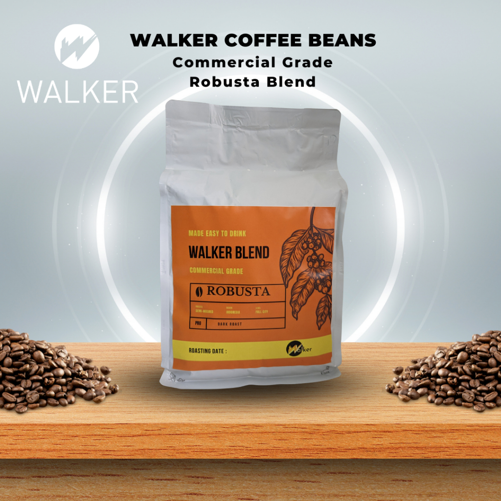 Walker Coffee Beans Robusta 1kg Commercial Grade Affordable