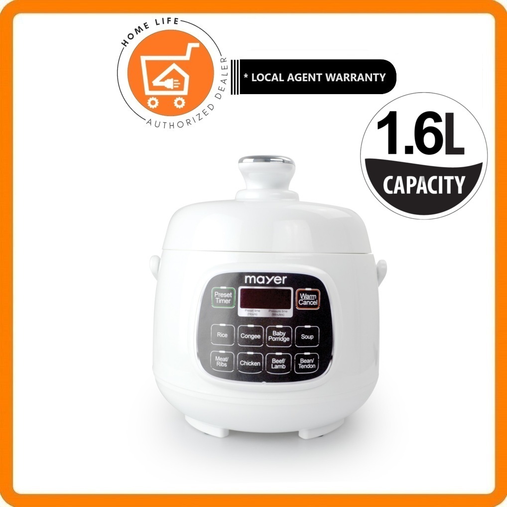 Mayer MMPC1650 Mini Pressure Cooker Shopee Singapore