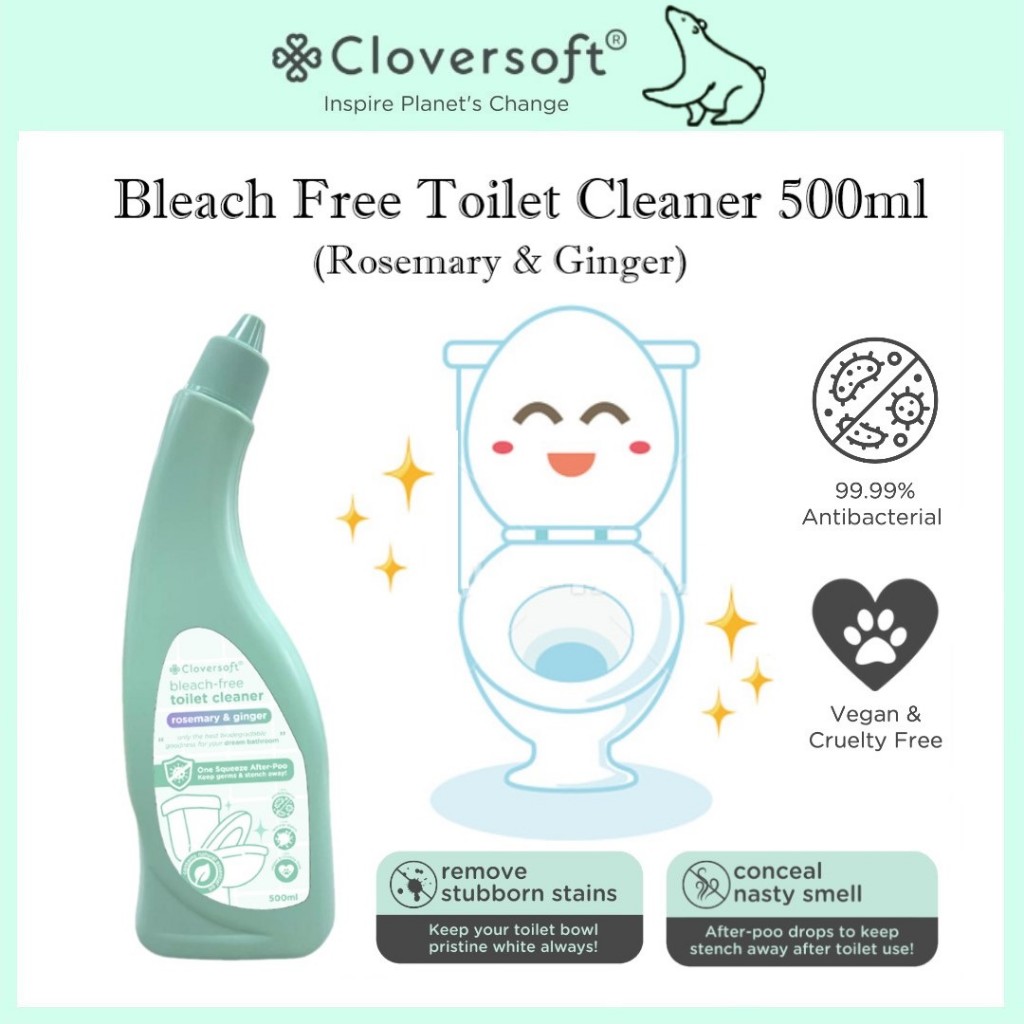 Cloversoft BleachFree Toilet Cleaner Toilet Bowl Cleaner (Rosemary