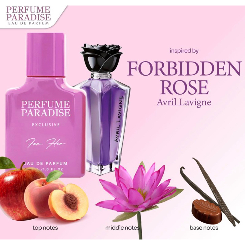 RE-STOCK SG} Perfume Paradise 30ml various scents Shopee Singapore
