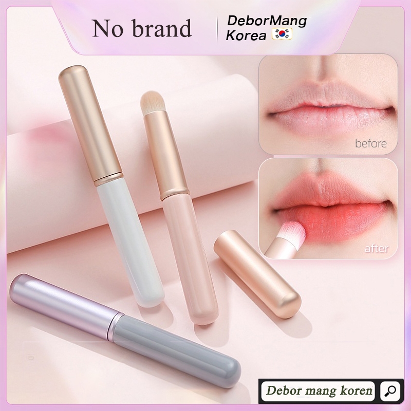 Short handle mini lip brush lipstick brush blending brush Shopee Singapore